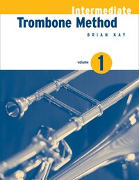 intermediate trombone method book - trombone sheet music